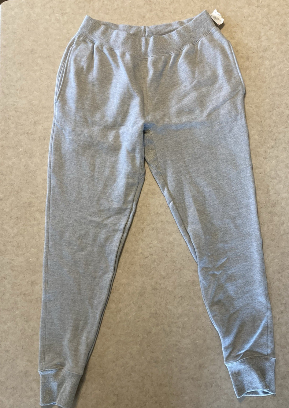 Champion Reverse Weave Sweatpants Mens L Gray Jogger Thick Drawstring VTG w/ Tag